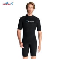 Mens Womens 1.5mm Neoprene Wetsuit Short Sleeve Full Suit Surfing Snorkeling Swimming Diving Warmth XS