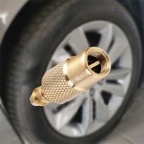 Automobilių sunkvežimių padangų padangų pripūtimo vožtuvo jungtis Automobilių apkabos padangų taisymo įrankiai gray