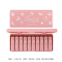 Dragon Ranee 10 Small Sample Pink Mini -lipstick Box Suits Authentic Small Sample Small Red Fruit Small Set Box 10pcs