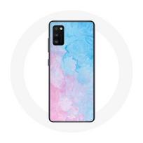 Coque pour Samsung Galaxy S20 plus Fond bleu rose