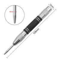Automatinis centrinis perforatorius Bendras Automatinis perforatorius medienos apdirbimo metalo gręžimo rankinis įrankis 128mm