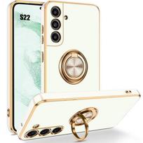 Protective Case - BOOLING - for Samsung Galaxy S22 - Flexible - White - Slim