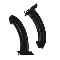 New Pair For 1998-2009 Opel Astra G Zafira A 5114275 Glove Box Holding Bracket Mount black