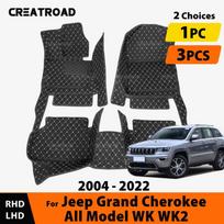Automobilio grindų kilimėliai Jeep Grand Cherokee WK WK2 2004- 21 20 19 18 17 16 15 14 13 Automobilio kilimėlių uždangalas interjero aksesuarai For 2004-2005