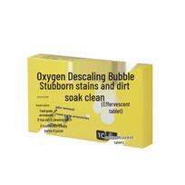Active Oxygen Effervescent Cleaning Tablets - Deep Stain Removal, Safe & Odorless beige