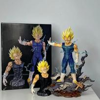 Anime Dragon Ball Figure Majin Vegeta Action Figures Pvc Statue  Ornamen Collection Model Toys Gifts 22cm