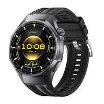 Nailono Silikono Laikrodžio Dirželis Pakeičiamas Dirželis Huawei Watch GT 6 GT6 Pro 46mm Austas Dirželis Apyrankė For Huawei GT6 Pro juoda pilka spalva