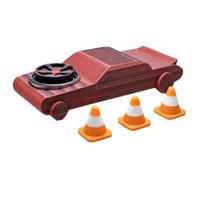 1/2 vnt. Kišeninis driftinis automobilis Fidget žaislas su 3/6 mini kūgiais, 2 viename Fidget suktukas ir driftinis transporto priemonės žaislas, Streso mažinimo stalo žaislas suaugusiems, Dovana automobiliui