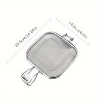 Stainless Steel Sandwich Toaster Grill Pan Sandwich Clip Bread Heating Oven Accessories Baking Tool Non Stick Cooking Grid
