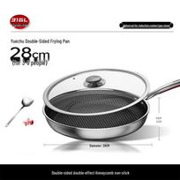 KOBACH Yuechu 316L Stainless Steel Non-stick Frying Pan