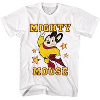 Mighty Mouse Super Star Men T Shirt XXXL