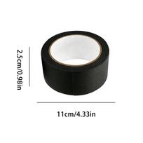 1In x16Ft Grip Tape Anti Slip Handlebar Wrap Waterproof Heat Resistant Cushion Tool Grip Adhesive Gym Studio Gear Accessories