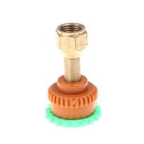 14 Teeth 7/16-22 Teeth Sprayer Nozzle Universal Fit Plastic Cap with Copper Rod for Plant Watering and Cleaning Tasks žalia