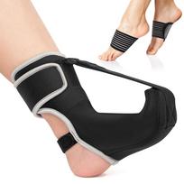 Plantar Fasciitis Brace with Arch Support/Massage Ball Soft and Comfortable Foot Brace Adjustable Plantar Fascia Brace