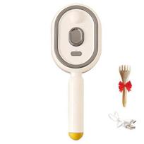 1/2Pcs Electric Spray Hair Brush with Massage Tool Rechargeable Hair Care balta