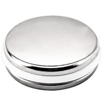 Modern Stainless Steel Bathroom Sink Drain Plug With Black Rubber Gasket And S-bend Design
