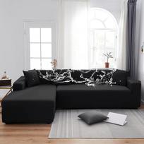 Neperšlampami sofos užvalkalai 1/2/3/4 sėdynės Tvirtas sofos užvalkalas L formos sofos užvalkalas, apsauginis suoliuko užvalkalas 1 SEAT (90-140CM)