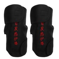 2pcs Heated Knee Brace Wraps Breathable Adjustable Keep Warm Magnet Heating Knee Pads