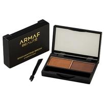 Armaf Enchanting Brow Eyebrow Duo - pudros šešėlių paletė antakiams, 3 g  02 Cappuccino