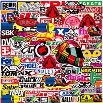 10/50/100/200 vnt. Šaunūs lenktyniniai automobiliai JDM grafiti lipdukai Atsparūs vandeniui „pasidaryk pats“ riedlentė, telefonas, šalmas, motociklas Animacinis lipdukas Žaislai