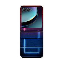 For Motorola Razr 50 Ultra Case Cute Transparent PC Hard Case Back Cover For Moto Razr 50 Ultra Phone Coque 50Ultra Plus Capa For Razr 50 Ultra