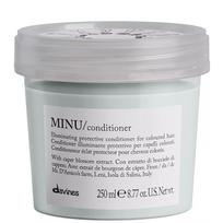 Davines Essential Haircare Minu Conditioner - žvilgesio suteikiantis kondicionierius dažytiems plaukams, 250 ml