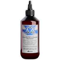 Davines Natural Tech Rebalancing Cleansing Treatment - plaukų procedūra greitai besiriebaluojantiems plaukams, 250 ml