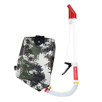 Fertilizer Spreader Gardening Hand Tool with Backpack Bag Fertilizer Applicator for Farming Vegetables Backyard Plants Broadcast įvairiaspalvis