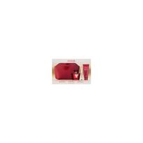 Guess Seductive Red Gift set EDT 75 ml, kūno losjonas 100 ml, EDT 15 ml ir kosmetinė