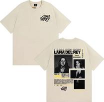 Lana Del Rey Ultraviolence Tour Album 2026 Merch Tshirt Summer Mens Womens Cotton Luxury Retro Fashion Tshirt Street Y2K S