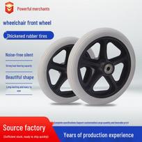 Tylus pramoninis vežimėlio ratas: Patvarus, atsparus dilimui, įvairių dydžių ratukas su rankinio stūmimo dizainu. 7-inch Wheel