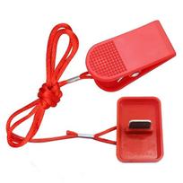 Treadmill Safety Key With Clip Magnetic Lock Treadmill Emergency Stop Switches Replacement For Quick Installation