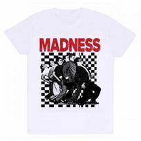 Madness Unisex Adult OSB Check T-Shirt S juoda