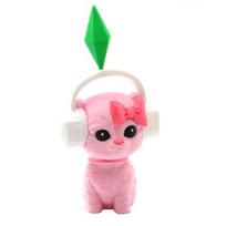 Cute Mini Cat Ornament 3D Printed Cat Figurine Car Dashboard Decor Funny Vehicle Interior Accessory for Home Office Decor