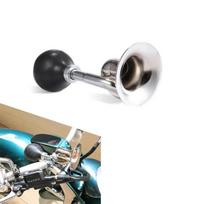 Universal Fit Motorcycle Bicycle Scooter Air Horn Hand-pinched Vintage Motorcycle Horn Stainless Steel Rain Proof and No Rust