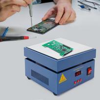 800W Soldering Hot Plate 200 x 200 mm LCD  Microcomputer Electronic Heating Plate for Reflow Soldering and Preheating