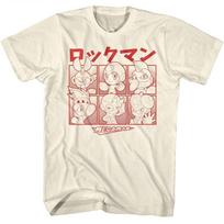 Megaman Chibi Characters Men T Shirt S
