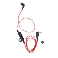 Universal Plug Two Way Radio Earphone Clear Audio In-ear Headset for Security Patrol Work Camping Hiking Outdoor Jobs E