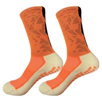 Professional Sports Mid-Calf Socks Non-Slip Grip Athletic Socks Breathable Compression Fit Durable Material Suitable for Various Sports Activities One Size