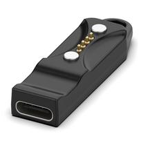 USB 4 Pin Magnetic Suction USB Charging Adapter Fast Charge Converter For Polarignite 3 Smartwatch 1