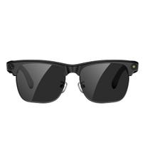Blackview BV200 Al Išmanūs akiniai Išmanūs akiniai su kamera Saulės akiniai Akiniai muzikai klausytis Lauko sportiniai akiniai Išmanūs akiniai su muzika ir kamera SUNGLASSES juoda