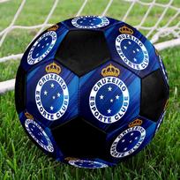 Cruzeiro Esporte Clube Soccer Ball Size 5 Colorful Machine Stitched PVC Competition Ready Durable High-Bounce