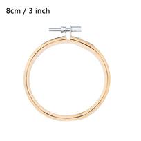 8/10/13/15/18/30cm Embroidery Hoop DIY Needlecraft Cross Stitch Machine Bamboo Frame Ring Round Loop Hand Household Sewing Tools