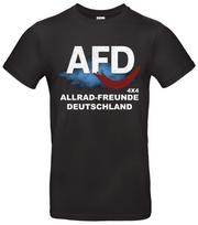 AfD marškinėliai Keturi ratai Draugai Vokietija Unisex Pareiškimo marškinėliai Politikos gerbėjams Unisex marškinėliai Grafinis marškinėlis M