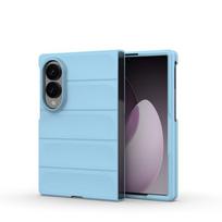 For Samsung Galaxy Z Fold 8 Case Utral-thin Shockproof Cover Samsung Z Fold 8 Case PC Protector Cover Anti-drop Z Fold 8 Case Galaxy Z Fold6 šviesiai mėlyna spalva