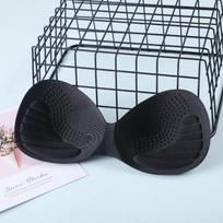 Įdėklai kempinės putplasčio liemenėlės pagalvėlės krūtinės kaušelis krūtinės liemenėlė bikini įdėklas krūtinės įklotai juoda