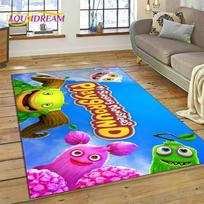 3D žaidimas My Singing Monsters Animacinis kilimas svetainei, miegamajam, namų dekoravimui, neslystantis grindų kilimėlis prie sofos, durų kilimėlis, dovana vaikams 40x60cm( 15x23in )