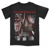 Unisex Silent Hill 2 Marškinėliai Medvilniniai Drabužiai Laisvalaikio Trumpomis Rankovėmis Apvalia Kaklo Marškinėliai Suaugusiųjų Marškinėliai Tee Aukštos Gatvės Viršus Žaidimas S