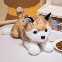 Cute Husky Doll Puppy Doll Shiba Inu Animal Dog Moe Erha Children's Birthday Gift Plush Toy 30cm