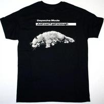 Vtg Depeche Mode Just Can't Get Enough Cotton Black S-4XL Unisex Shirt Unisex T-Shirt XXL gray